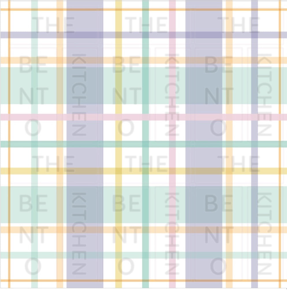 Double spring Plaid (printable background template) by The Bento Kitchen