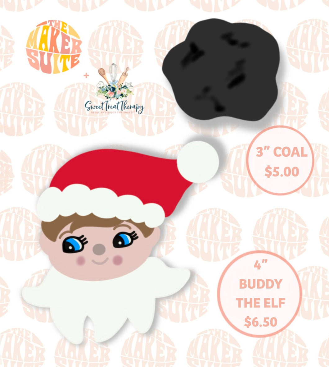 Buddy the Elf + Coal: by Sweet Treat Therapy