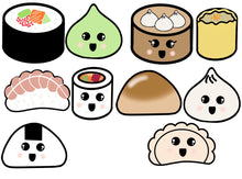 Load image into Gallery viewer, Dim Sum &amp; Sushi Cutters
