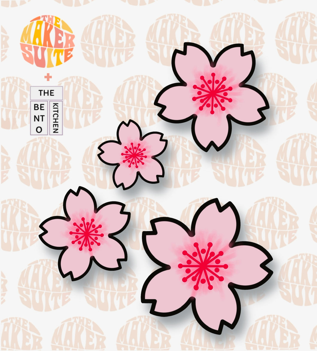 Stackable Sakura Cherry Blossoms: by The Bento Kitchen